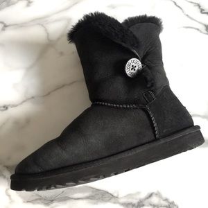 UGG | Bailey Button Boots Black
